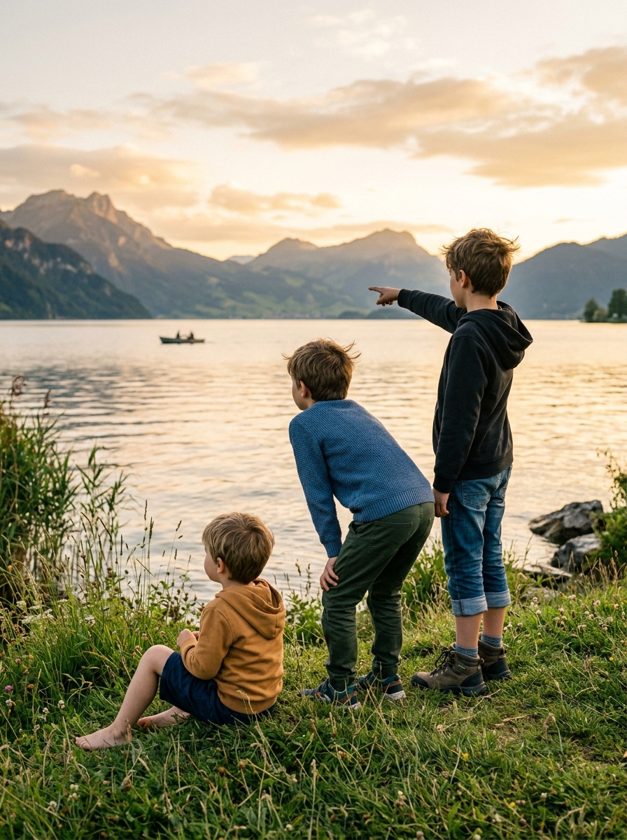 Kinder am See